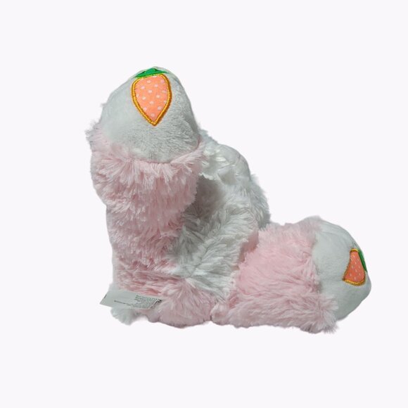 Kellytoy Easter Bunny 13 inch Plush Pink Rabbit Carrot Spring Stuffed Animal Toy - Picture 3 of 6